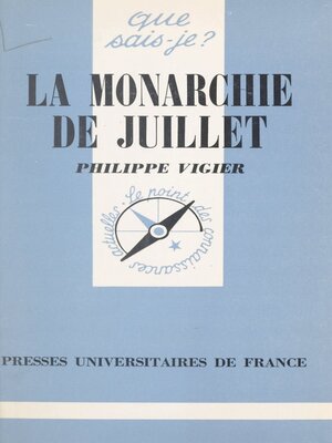 cover image of La monarchie de Juillet